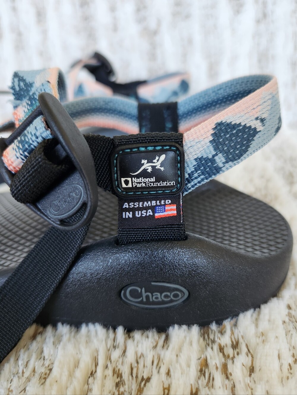 Chaco "Z/1 Yosemite National Park" Double Two Strap Sandal | Women's Size 10 - Picture 7 of 13